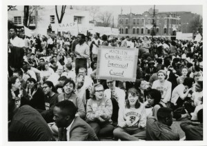 Mundelein College students in Montgomery, Alabama.