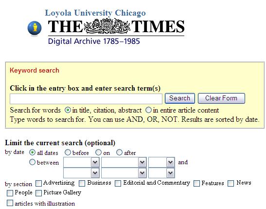 You Asked, We Listened – Times Digital Archive