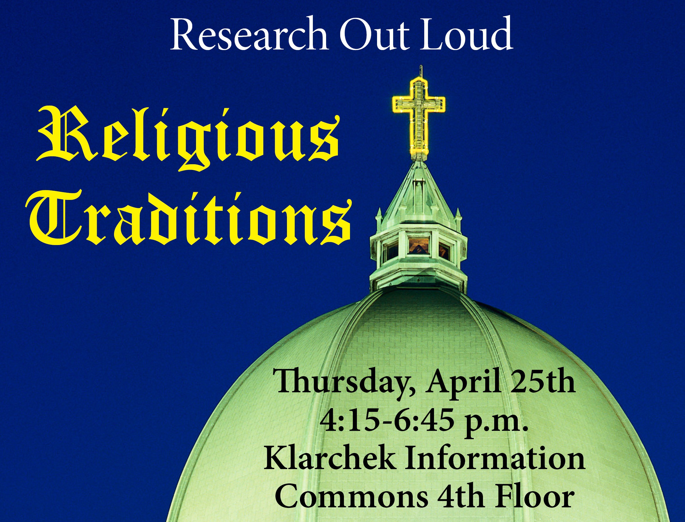 Research Out Loud: Religious Traditions