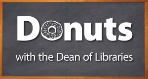 Donuts with the Dean logo