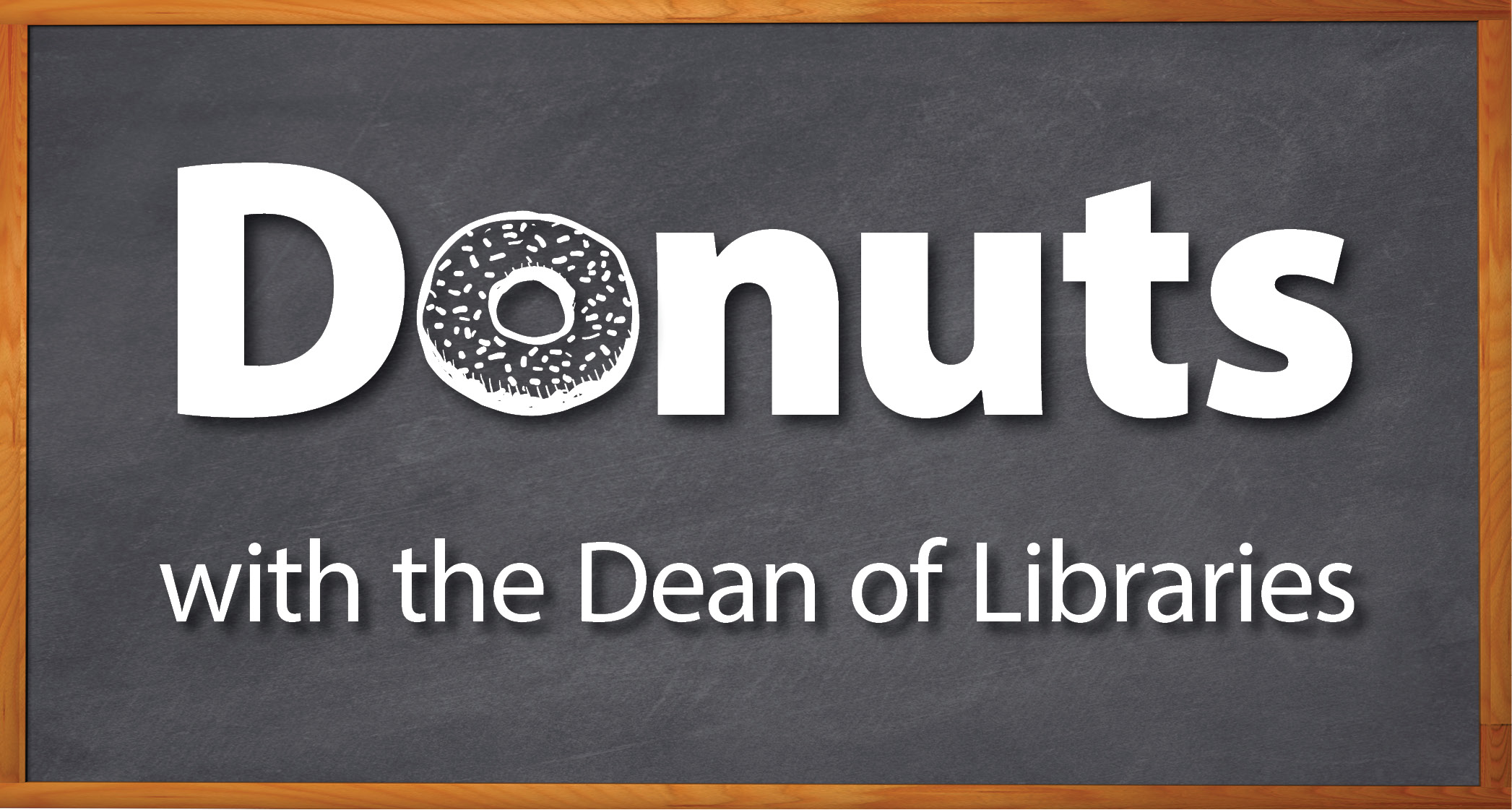 Donuts with the Dean of the Libraries