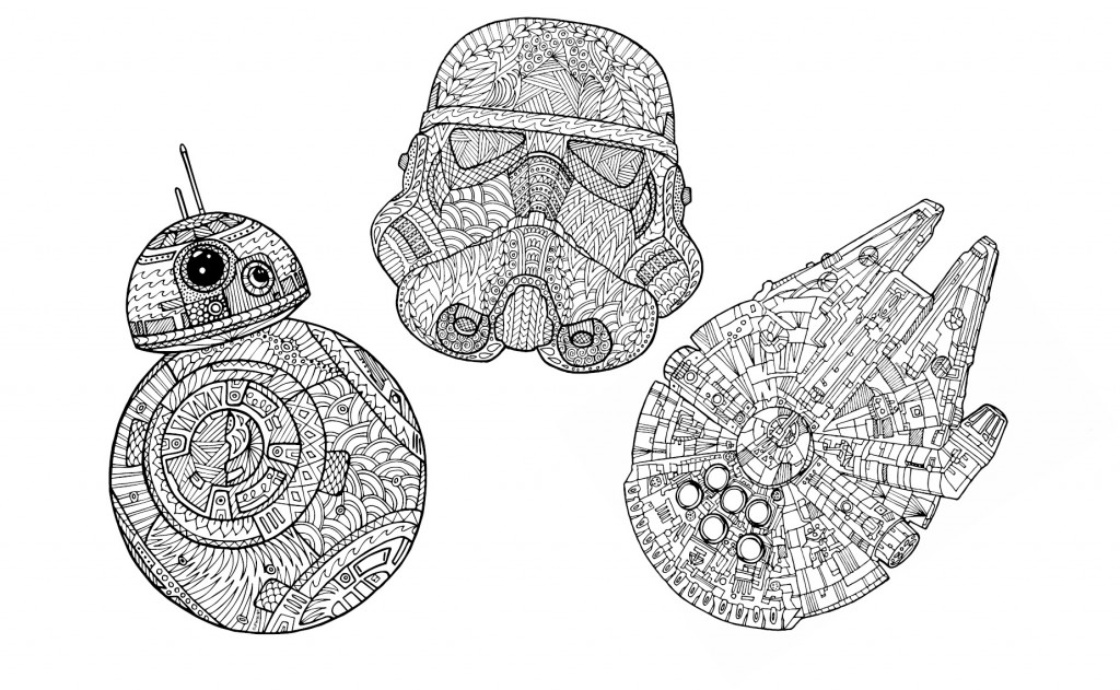 image Star Wars coloring