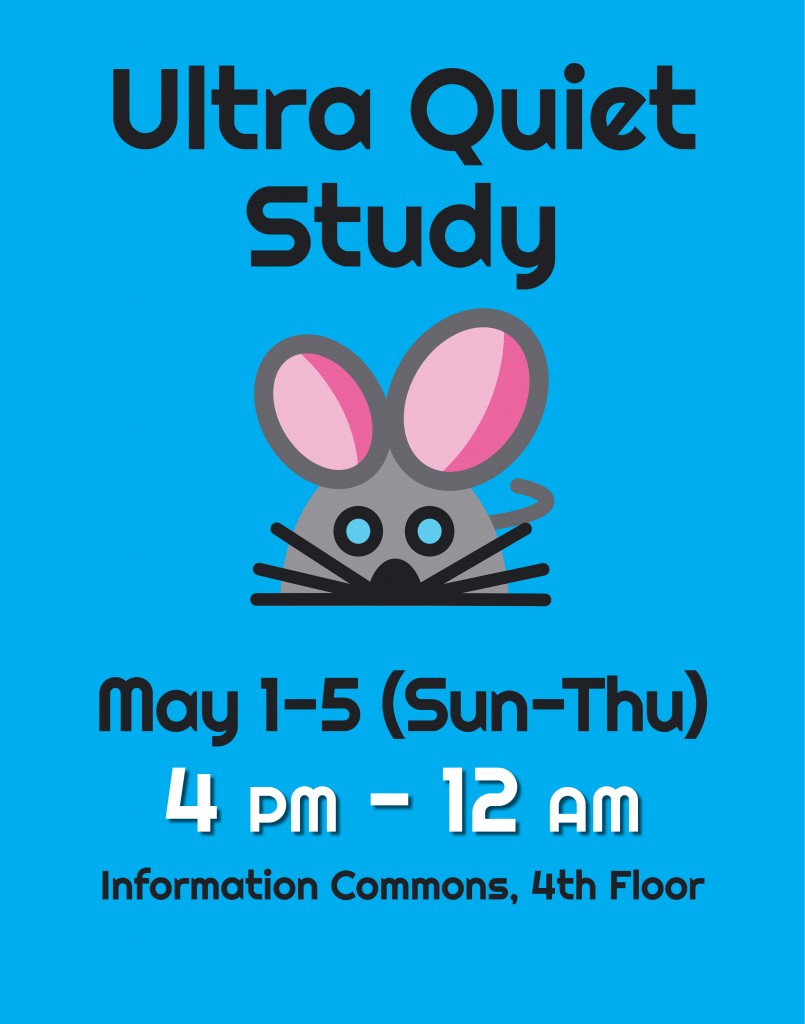 ultra quiet IC 4 May 2016 - poster MOUSE2