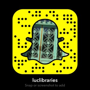 LUClibraries snapchat code