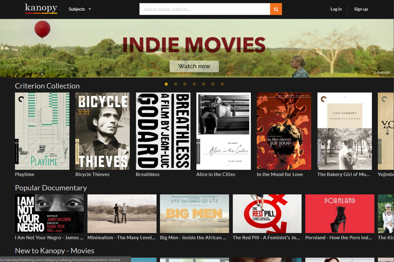 Did You Know? Stream the Criterion Collection, Indie & Foreign Movies for Free in Kanopy!