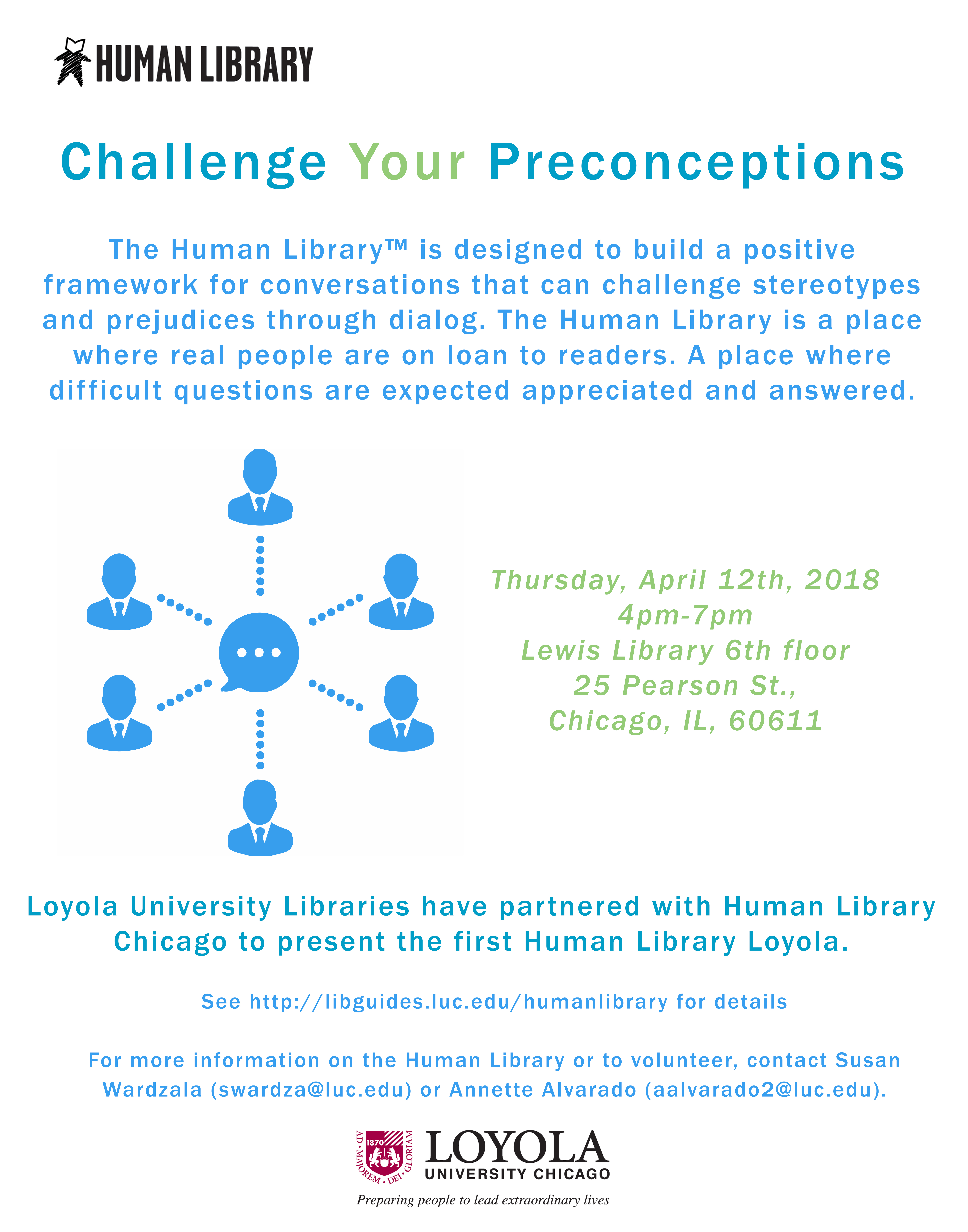 The Human Library: April 12