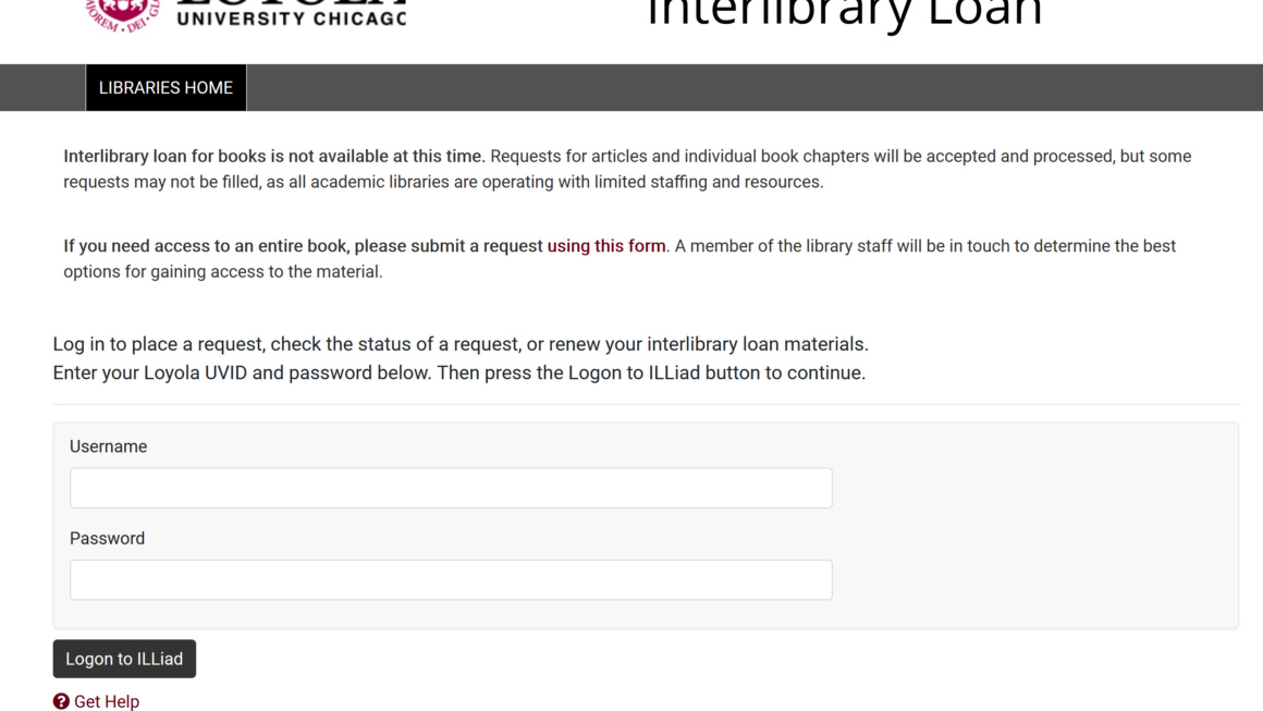 New look for Interlibrary Loan
