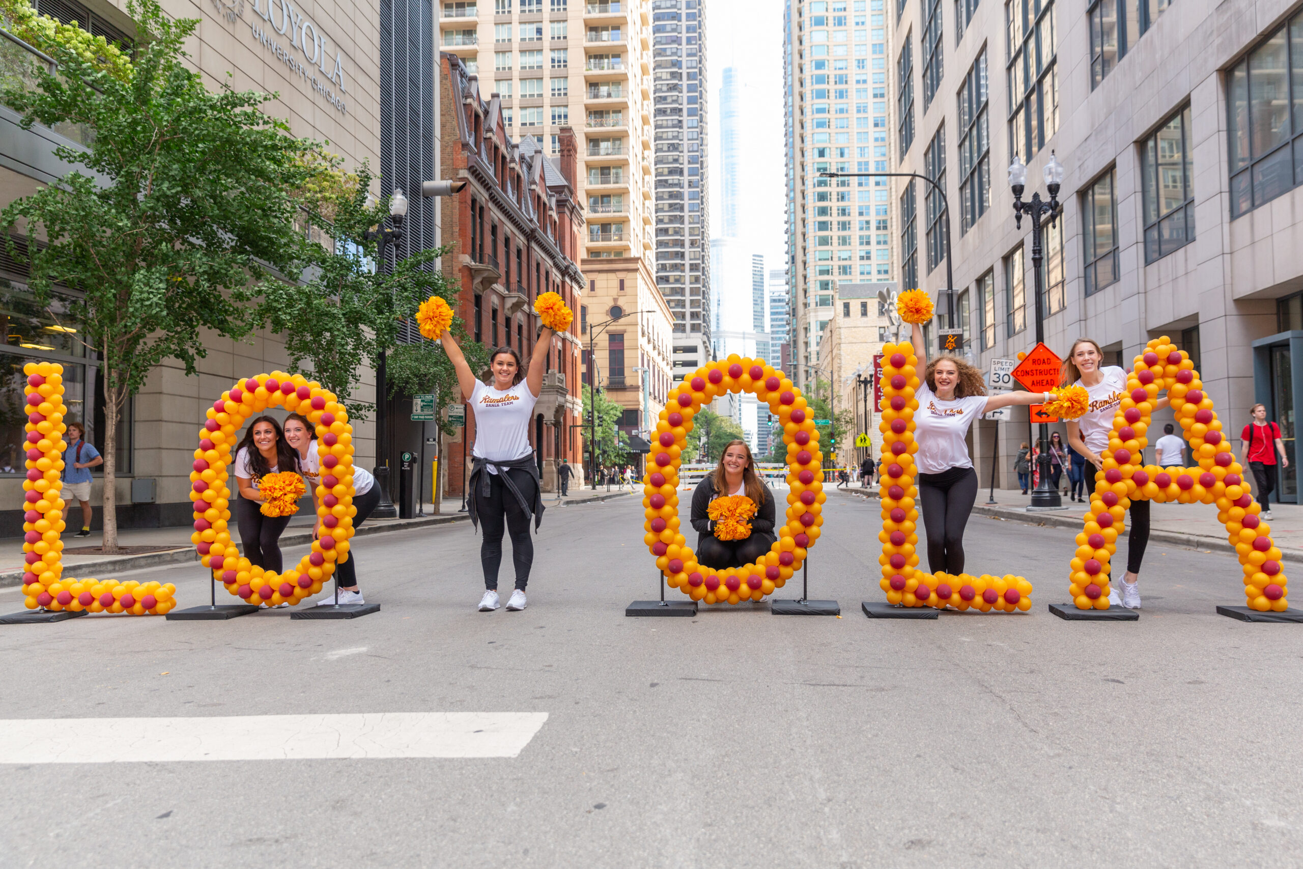 Loyola University Chicago students and community members kick off the academic year with food and games at the Water Tower Campus Block Party August 29, 2019. (Photo: Mary Grace Ritter)